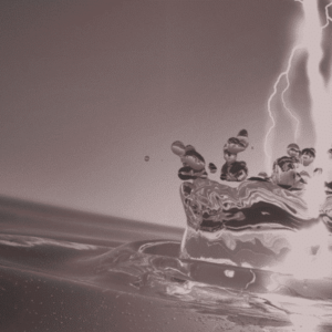 lightning water