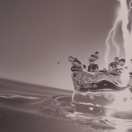 lightning water